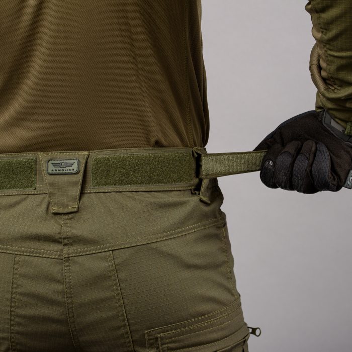 Штани тактичні "ANTITERROR II" OLIVE (Rip-Stop Стрейч + Мембрана) - Зображення 5