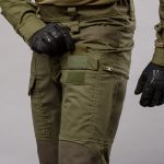 Штани тактичні "ANTITERROR II" OLIVE (Rip-Stop Стрейч + Мембрана) - Зображення 6