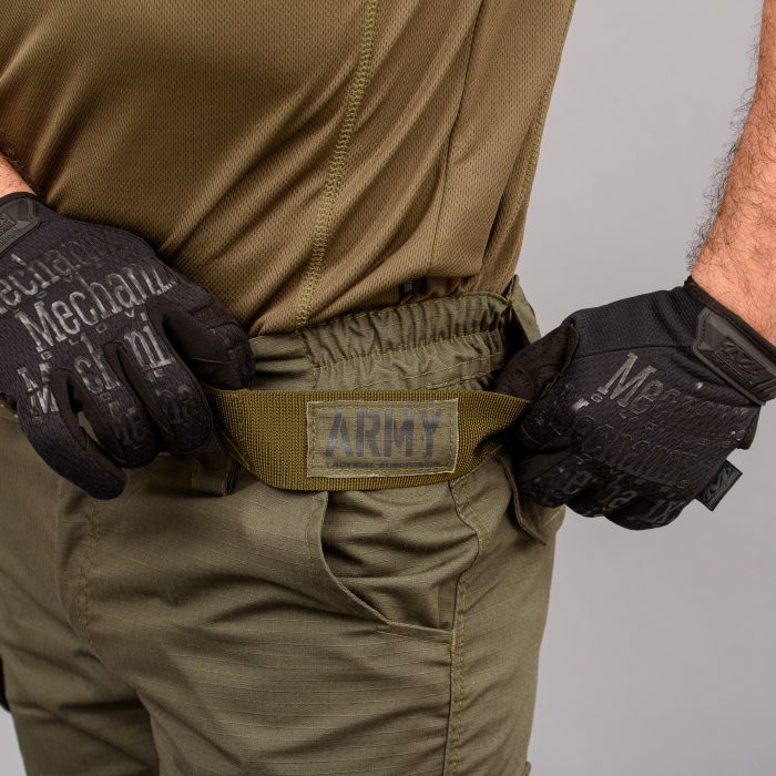 Штани тактичні "ARMY" OLIVE з ременем 5 см (Rip-Stop) - Зображення 6