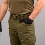Штани тактичні "DEFENDER" OLIVE з ременем (Rip-Stop Стрейч) - Зображення 8