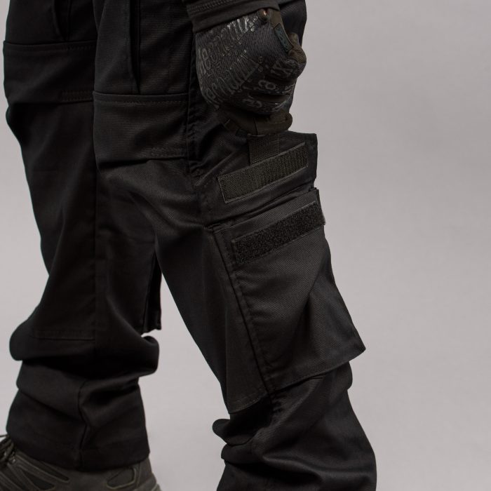 Штани тактичні "SHTORM" BLACK (Canvas) - Зображення 10