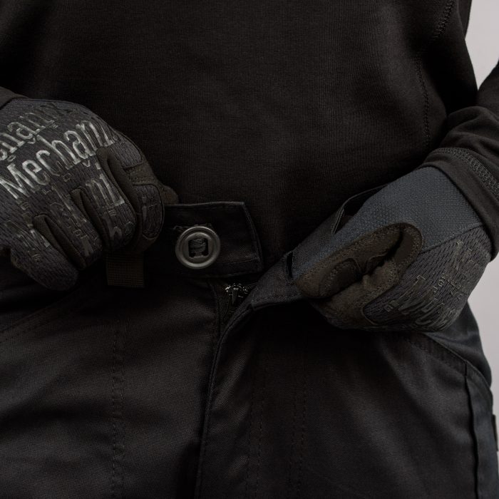 Штани тактичні "SHTORM" BLACK (Canvas) - Зображення 4