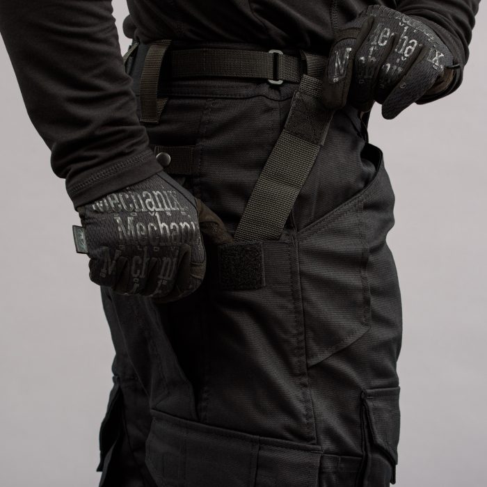 Штани тактичні "SHTORM" BLACK (Canvas) - Зображення 7