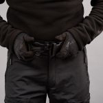 Штани "TRAVEL DEFENCE" BLACK з ременем (Таслан + Мікрофліс) - Зображення 4