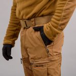 Штани "TRAVEL DEFENCE" COYOTE з ременем (Таслан + Мікрофліс) - Зображення 7