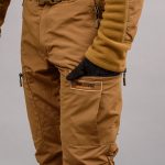 Штани "TRAVEL DEFENCE" COYOTE з ременем (Таслан + Мікрофліс) - Зображення 8
