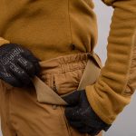 Штани "TRAVEL DEFENCE" COYOTE з ременем (Таслан + Мікрофліс) - Зображення 6