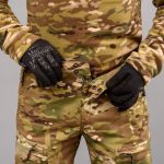 Штани "TRAVEL DEFENCE" MULTICAM з ременем (Таслан + Мікрофліс) - Зображення 5