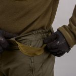 Штани "TRAVEL DEFENCE" OLIVE з ременем (Таслан + Мікрофліс) - Зображення 6