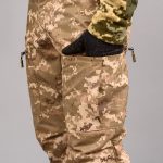 Штани "TRAVEL DEFENCE" УКРПІКСЕЛЬ ММ14 з ременем (Таслан + Мікрофліс) - Зображення 8