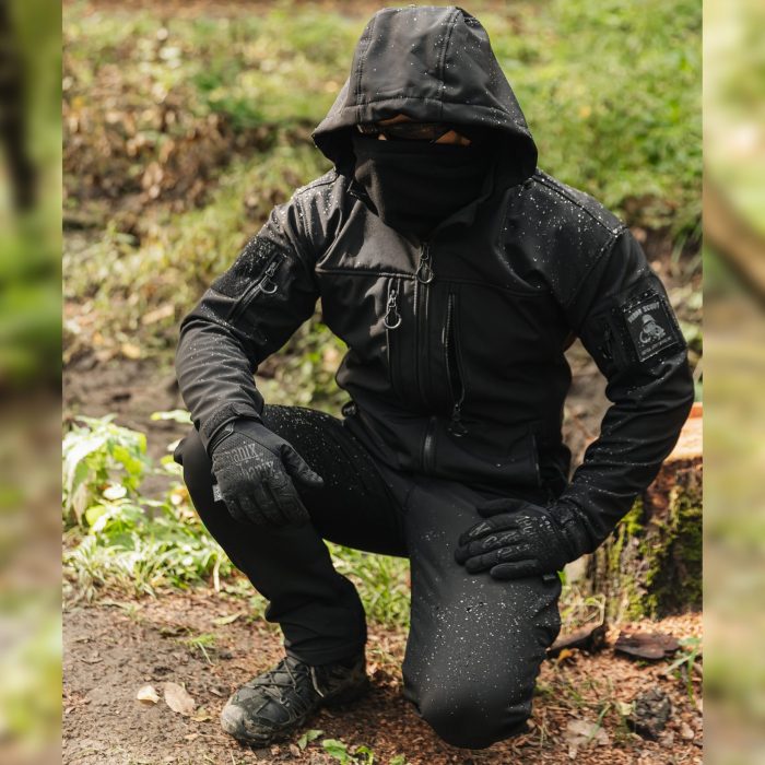 Штани "URBAN SCOUT" BLACK (SoftShell) - Зображення 7