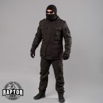 Штани зимові "RAPTOR-3" BLACK (Мембрана + Мікрофліс) - Зображення 10