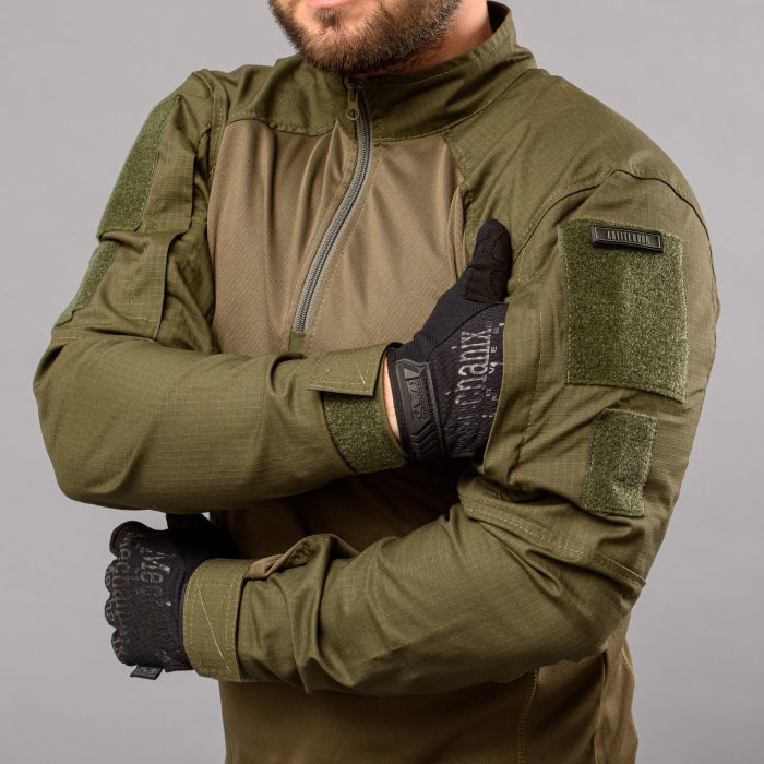 Сорочка бойова UBACS "ANTITERROR II" OLIVE (Rip-Stop + CoolPass + Ribana) - Зображення 5