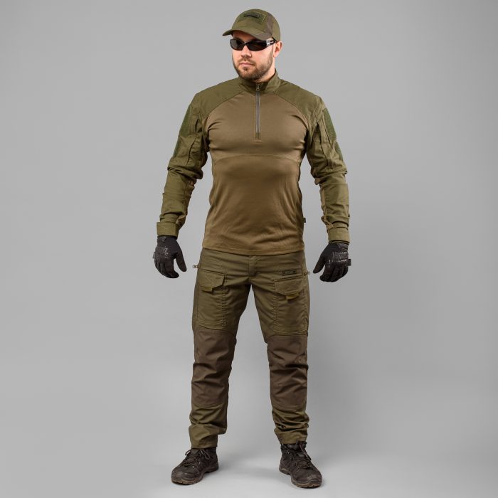 Сорочка бойова UBACS "ANTITERROR II" OLIVE (Rip-Stop + CoolPass + Ribana) - Зображення 7