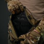 Сумка-бананка койот із водовідштовхувального матеріалу - Зображення 7