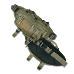 Сумка-бананка койот із водовідштовхувального матеріалу - Зображення 2