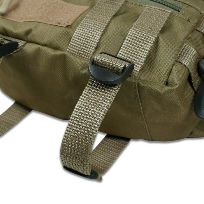 Сумка-бананка койот із водовідштовхувального матеріалу - Зображення 4