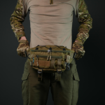 Сумка-бананка койот із водовідштовхувального матеріалу - Зображення 5