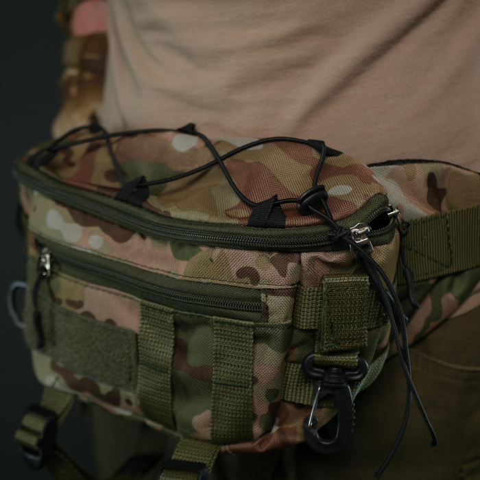 Сумка-бананка мультикам із водовідштовхувального матеріалу - Зображення 7