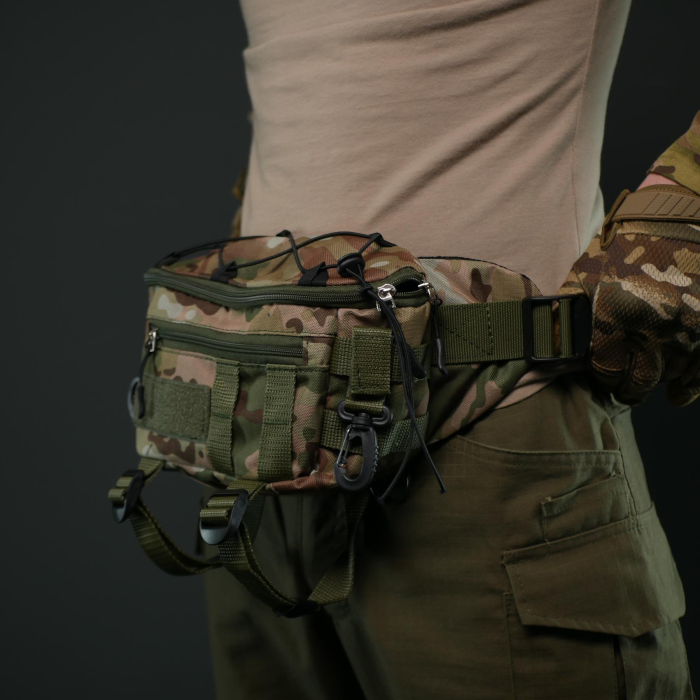 Сумка-бананка мультикам із водовідштовхувального матеріалу - Зображення 6