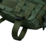 Сумка-бананка олива із водовідштовхувального матеріалу - Зображення 4