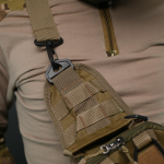 Сумка через плече — Койот з MOLLE-системою - Зображення 10