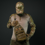 Сумка через плече — Койот з MOLLE-системою - Зображення 6