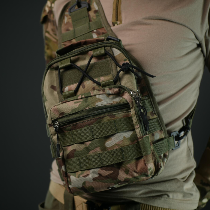 Сумка через плече — Мультикам з MOLLE-системою - Зображення 6