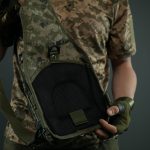 Сумка через плече — Піксель з MOLLE-системою - Зображення 13