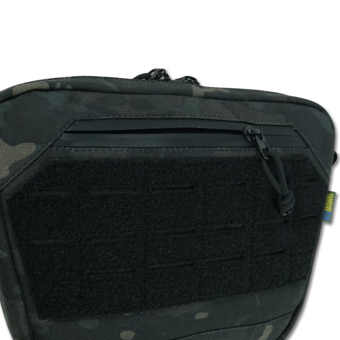 Сумка-напашник чорний мультикам XL Kiborg GU - Зображення 3