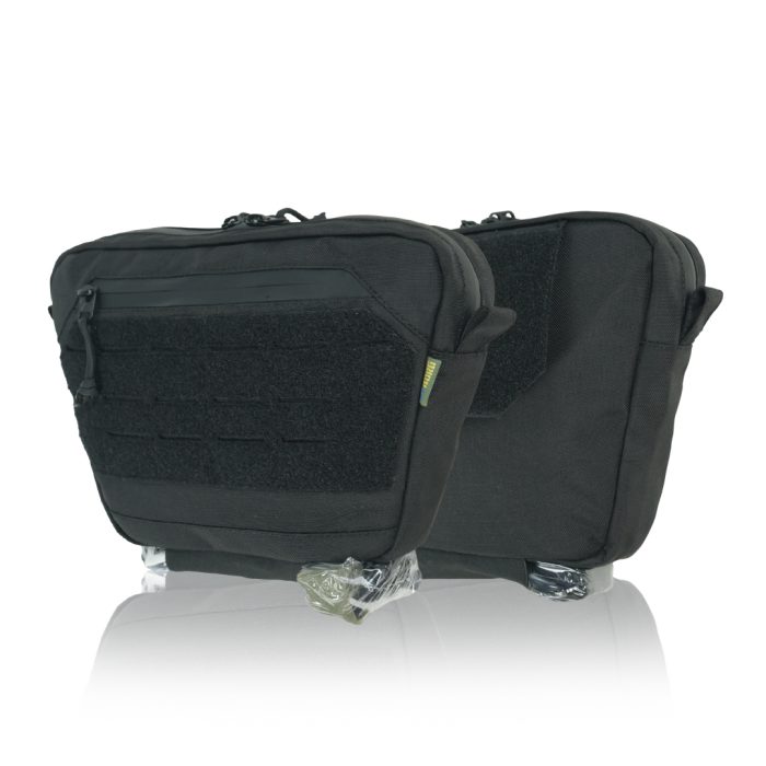 Сумка-напашник XL Kiborg GU з NIR-просоченням (Чорна) - Зображення 9