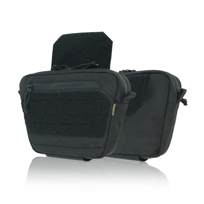 Сумка-напашник XL Kiborg GU з NIR-просоченням (Чорна) - Зображення 4