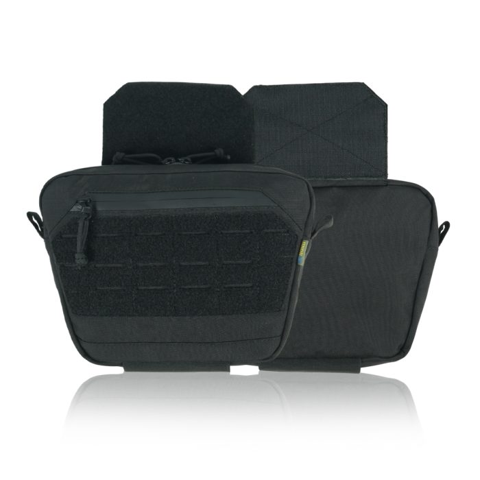 Сумка-напашник XL Kiborg GU з NIR-просоченням (Чорна) - Зображення 6