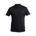 Тактична чорна футболка(поло) Militex