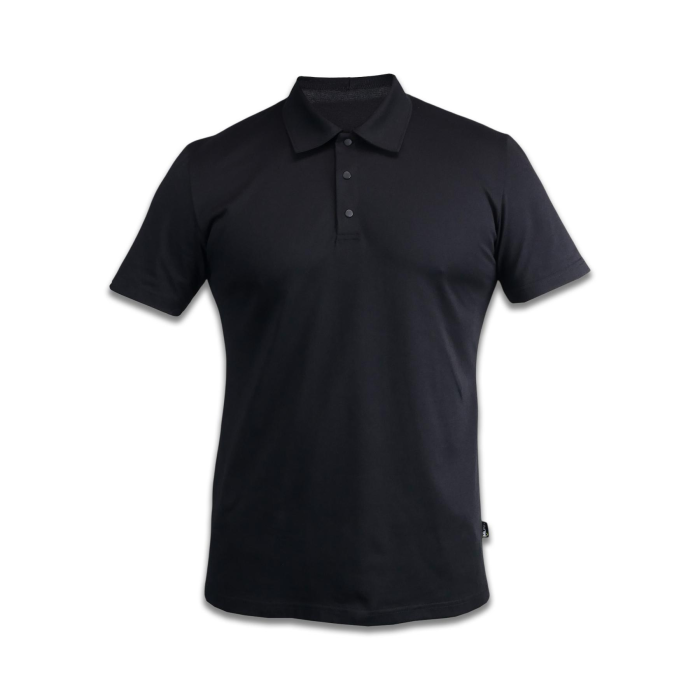 Тактична чорна футболка(поло) Militex - Зображення 1