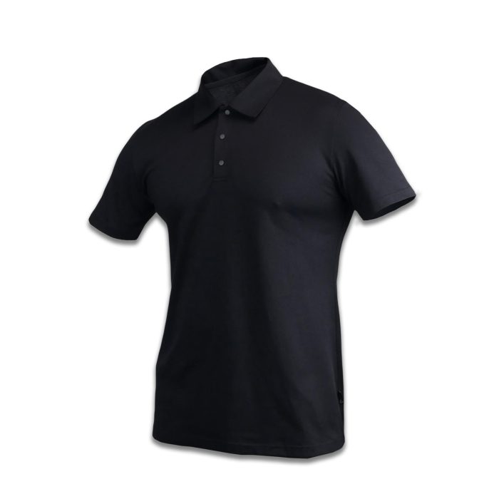 Тактична чорна футболка(поло) Militex - Зображення 2