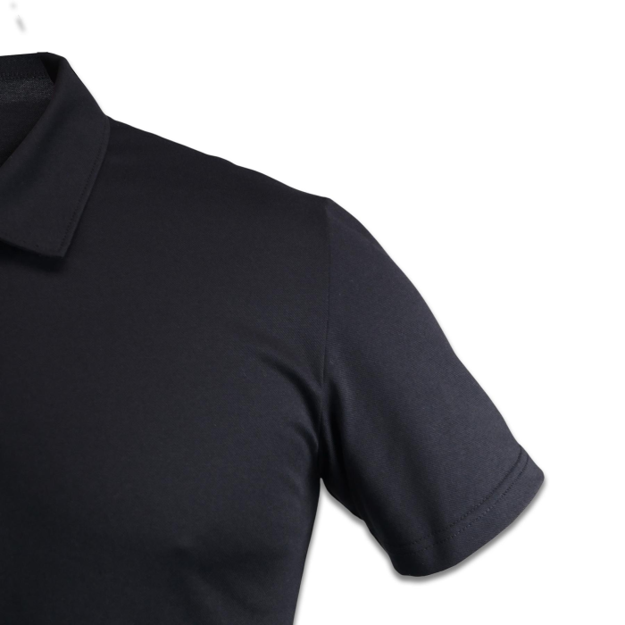 Тактична чорна футболка(поло) Militex - Зображення 5