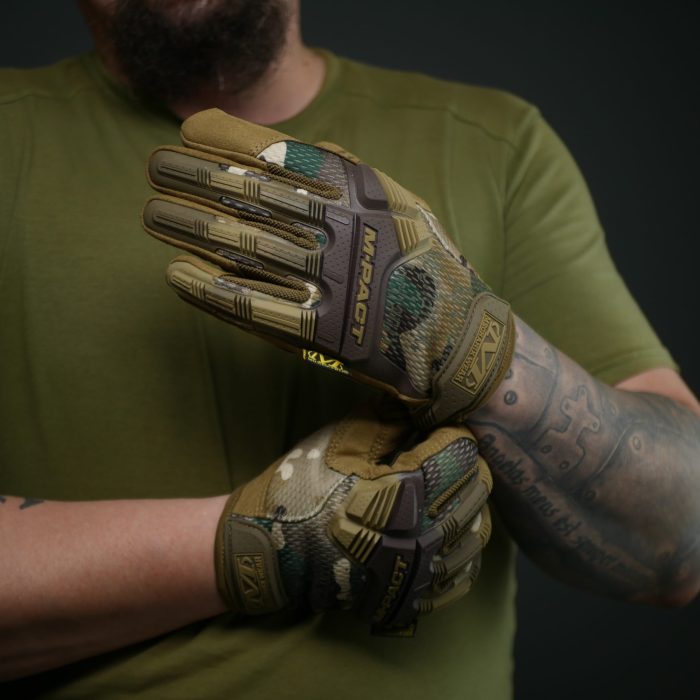 Тактичні рукавиці Mechanix M-Pact (пара) Мультикам - Зображення 7