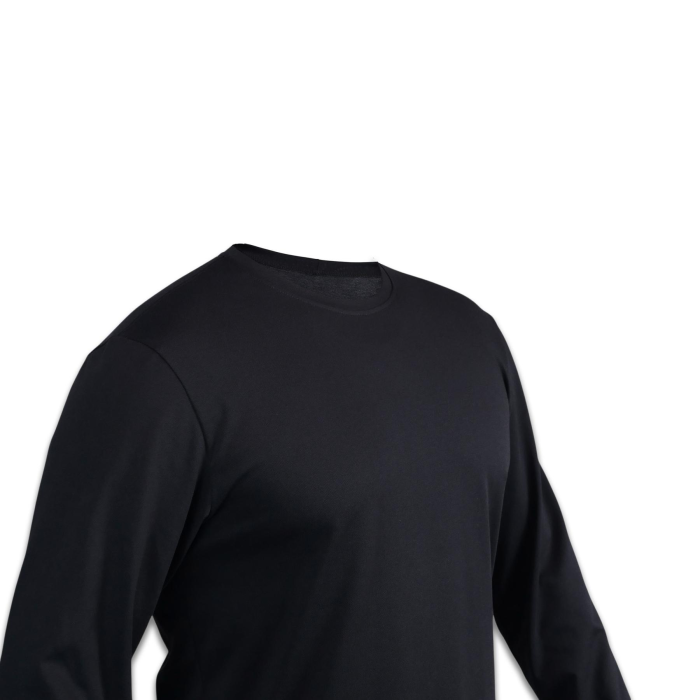 Тактичний чорний лонгслів Militex ARNO - Зображення 4