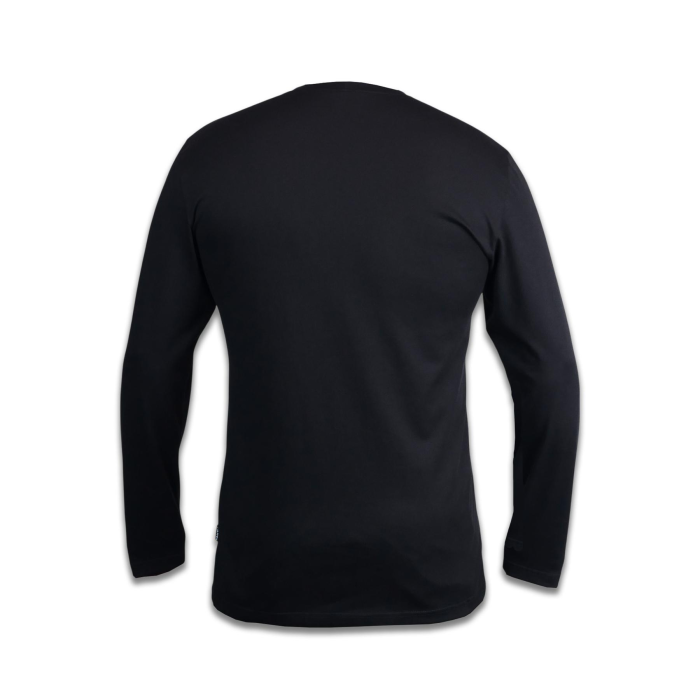 Тактичний чорний лонгслів Militex ARNO - Зображення 2