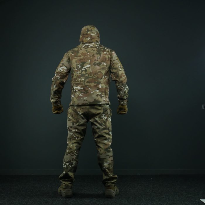 Тактичний демісезонний костюм Softshell Мультикам - Зображення 6