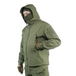 Тактичний демісезонний костюм Softshell Олива - Зображення 3