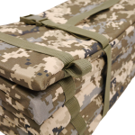 Розкладний каремат піксель посилений (20мм+стропа) Kiborg К-2 - Зображення 5