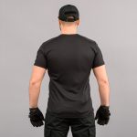 Термофутболка тактична "S.W.A.T." BLACK (CoolPass) - Зображення 3