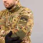 Толстовка тактична 1/4 Zip "TRAVEL DEFENCE" MULTICAM (Мікрофліс) - Зображення 6