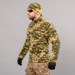 Толстовка тактична 1/4 Zip "TRAVEL DEFENCE" УКРПІКСЕЛЬ ММ14 (Мікрофліс) - Зображення 2