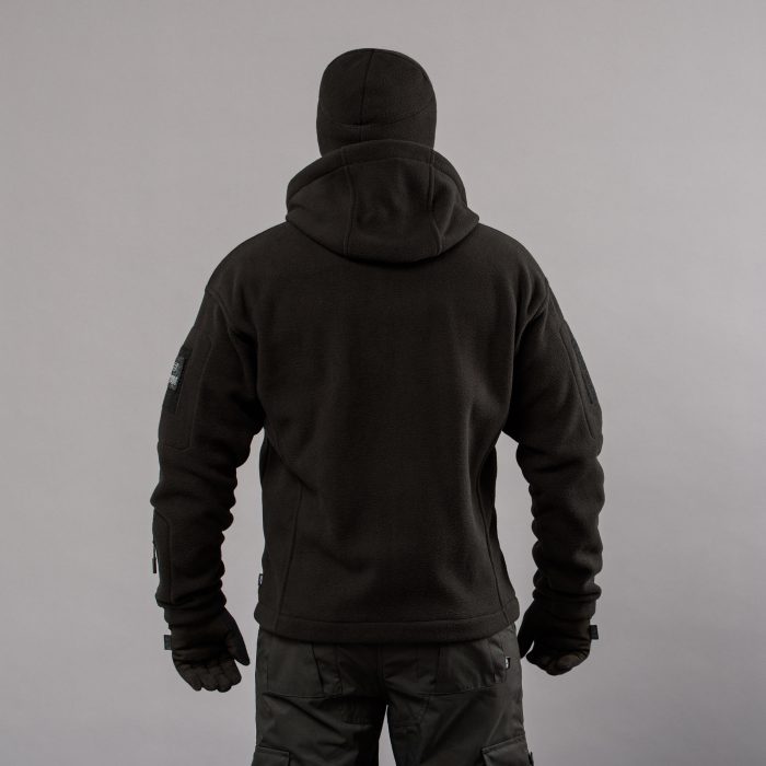 Толстовка тактична "ULTIMATUM" BLACK (Фліс) - Зображення 3