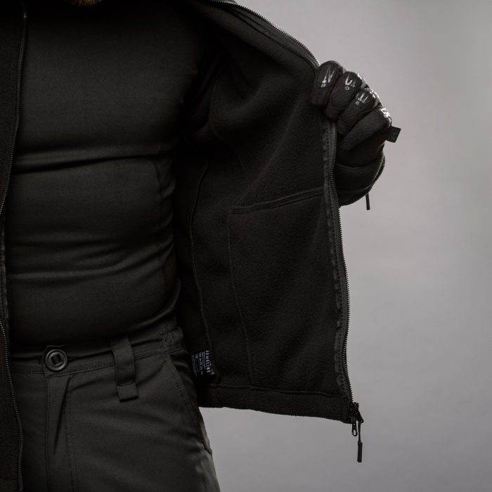 Толстовка тактична "ULTIMATUM" BLACK (Фліс) - Зображення 9