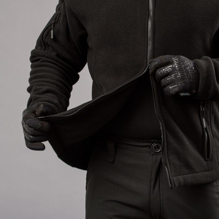 Толстовка тактична "ULTIMATUM" BLACK (Фліс) - Зображення 8