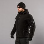 Толстовка тактична "ULTIMATUM" BLACK (Фліс) - Зображення 2